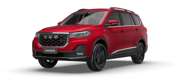 Barva SWM G5 - Červená metalíza