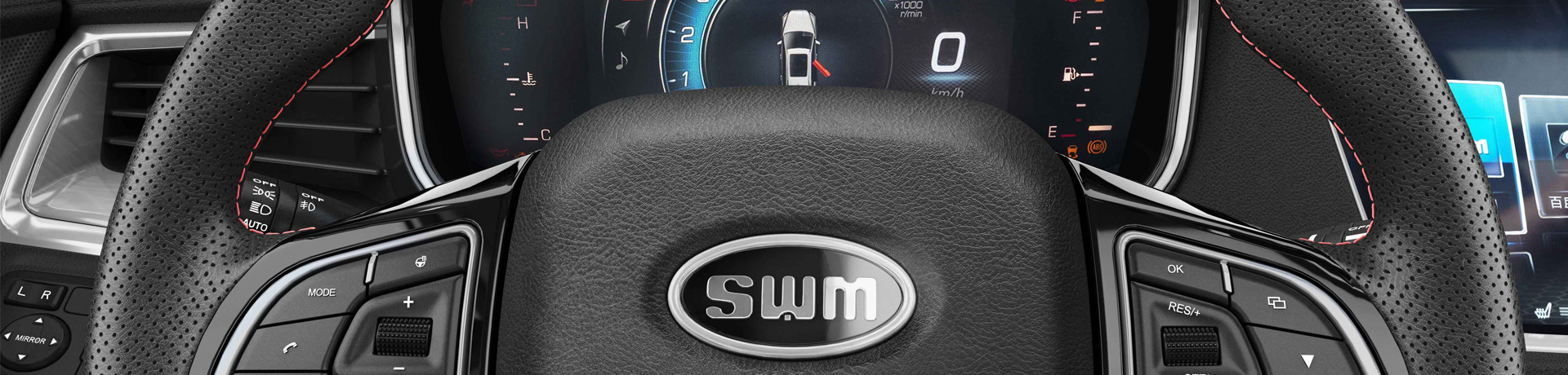 SWM modely G1 PRO, G1F, G3F TIGER a G5 PRO SWM automobily